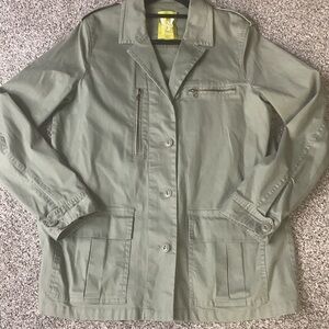 Qmack army green jacket size XL